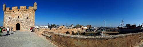 SKALA DU PORT, ESSAOUIRA, DETALLE FORTALEZA