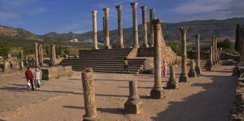 VOLUBILIS. COLUMNAS DEL TEMPLO